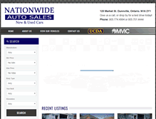 Tablet Screenshot of nationwideautosalesdunnville.com